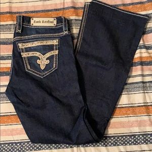 Size 28 Rock Revival boot cut jeans